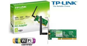 PLACA DE REDE TP-LINK PCI WIRELESS 150MBPS TL-WN751ND