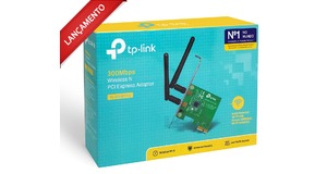 PLACA DE REDE TP-LINK TL-WN881ND PCI WIRELESS N 300MBPS