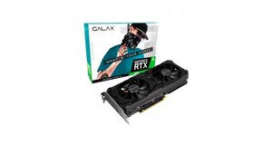 PLACA DE VIDEO GRAFICO GALAX GEFORCE RTX 3060 1 CLICK OC 12GB - GDDR6 - 192 BITS - HDMI/3X DISPLAYPORT - 36NOL7MD1VOC