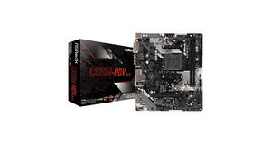 PLACA MAE ASROCK A320M-HDV R4.0 (AM4/DDR4/HDMI/DVI/VGA/M.2/USB 3.1)