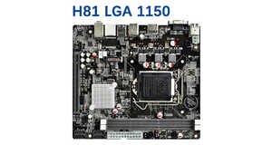 PLACA MÃE H81 1150 DDR3 - I3-I5-I7 6 MESES DE GARANTIA