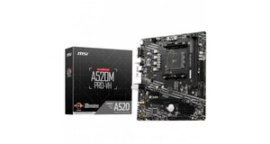 PLACA MÃE MSI A520 / SOQUETE AM4- (A520M-A PRO)