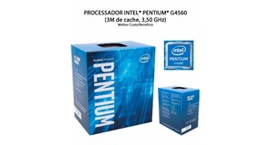 PROCESSADOR INTEL PENTIUM G4560 BOX (LGA 1151 / 3.5GHZ / 3MB CACHE