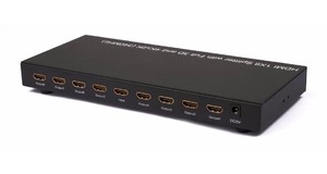 SPLITTER HDMI DIVISOR 1 ENTRADA X 8 SAIDAS 1.4 3D 1080P