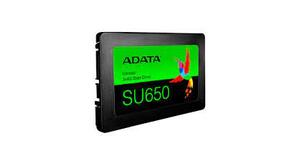 SSD ADATA 120GB SU650 SATA3 2,5 7MM LEITURA 520MB/S GRAVACAO 450MB/S