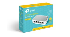 SWITCH 5-PORT 10/100MBPS DESKTOP TL-SF1005D TP LINK