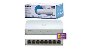 SWITCH D-LINK 08 PORTAS 10/100 - DES-1008C