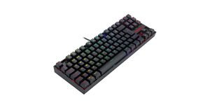 TECLADO GAMER MECANICO REDRAGON DRAGONBORN RGB PRETO ( ABNT2 / SWITCH AZUL)