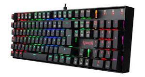 TECLADO MECANICO GAMER MITRA SINGLE COLOR  SWITCH AZUL K551-RGB BLUE