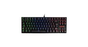 TECLADO MECÂNICO GAMER REDRAGON KUMARA, RGB, SWITCH OUTEMU BROWN, PT - K552RGB-1