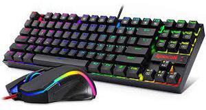 TECLADO + MOUSE /GAMING REDRAGON ESSENTIALS K552-BA AMERICANO