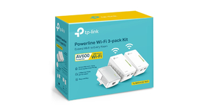 TP-WPA4220 TKIT POWERLINE WI-FI 3-PACK AV600 300M TP-LINK