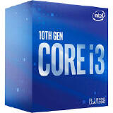 Processador Intel Core i3-10100 Box (LGA 1200 / 4 Cores / 8 Threads / 3.6GHz / 6MB Cache / UHD Intel 630)