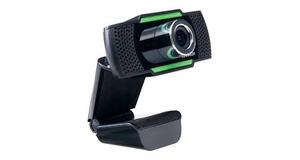 WEBCAM GAMER MULTILASER WARRIOR MAEVE 1080P PRETA/VERDE AC340