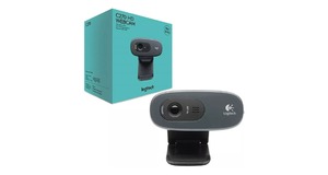 WEBCAM LOGITECH C270 HD 720P 3 MEGA PRETA