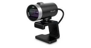 WEBCAM MICROSOFT LIFECAM CINEMA HD 720P 30FPS 360 PRETA