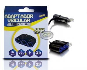 ADAPTADOR TRIPLO USB JJM025-