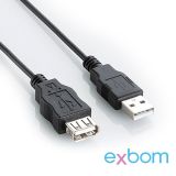 CABO EXTENSAO USB 2.0 MACHO X FEMEA C/ 10,0MT FILTRO
