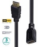 CABO HDMI EXTENSOR 2.0 5MTRS VINIK