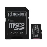 CARTÃO DE MEMÓRIA MICRO SD KINGSTON C10 128GB / 100MBS - (SDCS2/128GB) + ADAPTADOR