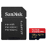 CARTÃO DE MEMÓRIA MICRO SD SANDISK EXTREME PRO 128GB / 200MBS (SDSQXCD-128G-GN6MA)