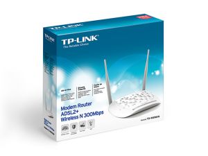 MODEM ROTEADOR WIRELESS TPLINK N ADSL2+ DE 300MBPS TD-W8961N