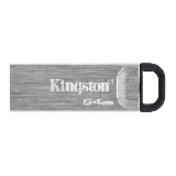 PENDRIVE KINGSTON KYSON DTKN/64GB 64GB / USB 3.2 - PRATA