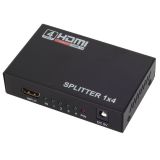 SPLITTER HDMI DIVISOR 1 ENTRADA X 4 SAÍDAS 1.4 3D 1080P