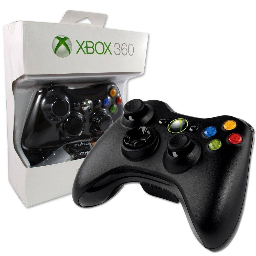 Controle Xbox 360 - Sem Fio - YZV - Loja Mega