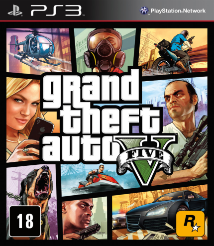 JOGO GAME GRAND THEFT AUTO V - PS3 GTA - Play Informática Pinhais