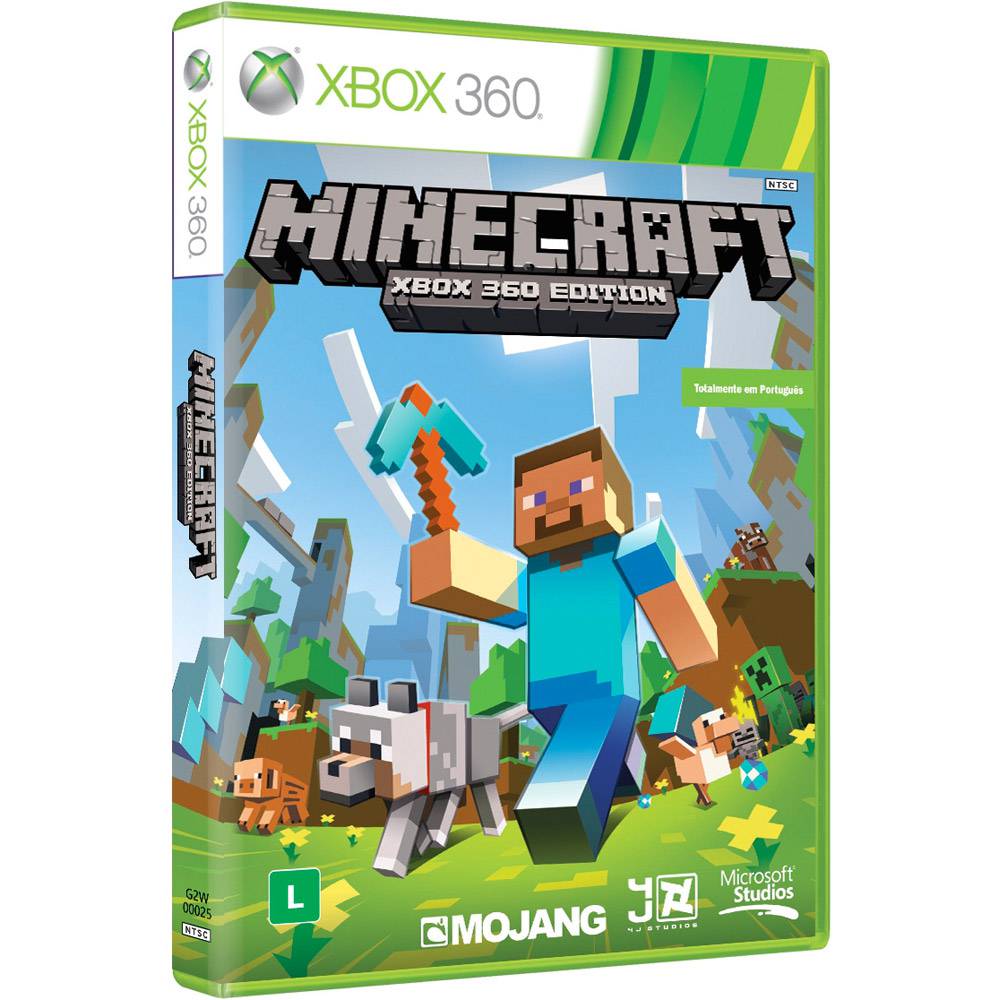 JOGO ORIGINAL XBOX 360 MINECRAFT - Play Informática Pinhais