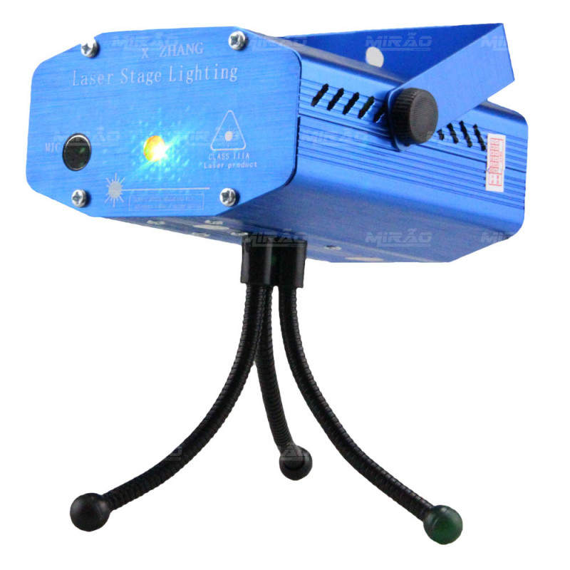 MINI LASER STAGE LIGHTING PROJETOR HOLOGRAFICO LUZ DE FESTA Play